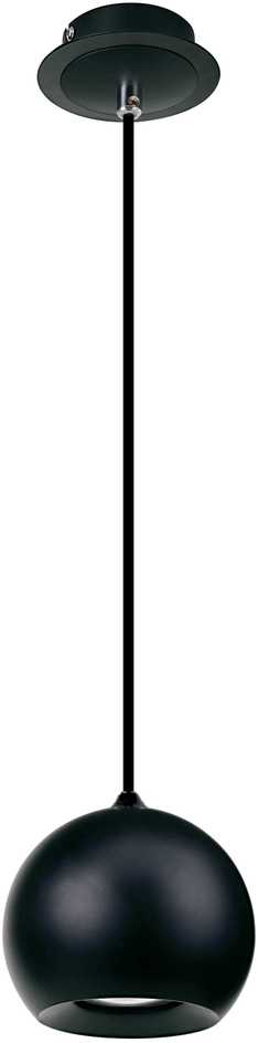 Pakabinamas šviestuvas BALL, GU10, juodas, 4141400