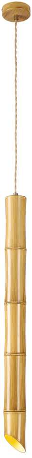 Pakabinamas šviestuvas BAMBOO, GU10, rudas, 4270500