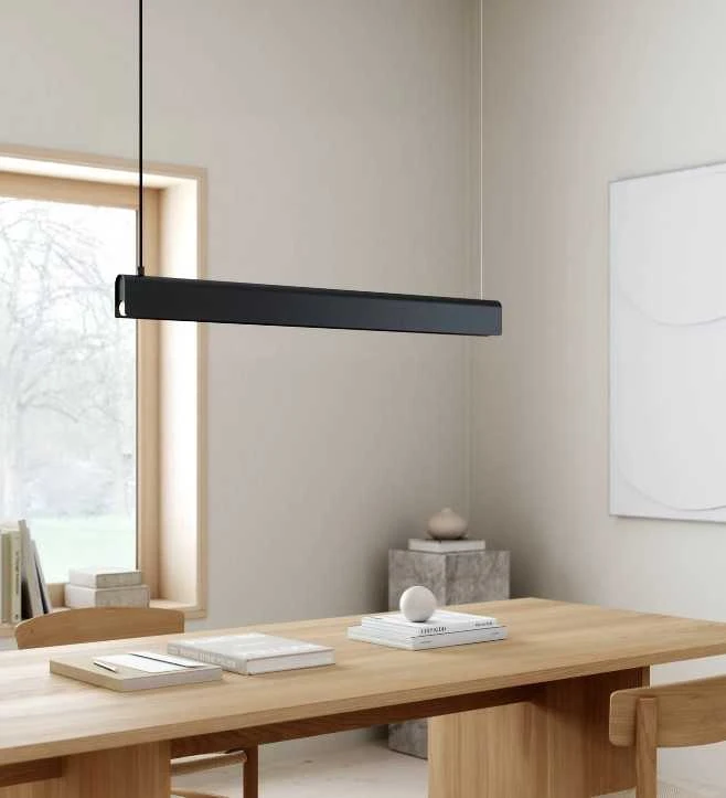 Nordlux Pakabinamas šviestuvas BEAU 100, S14S, juodas, su 15W S14S LED lempa