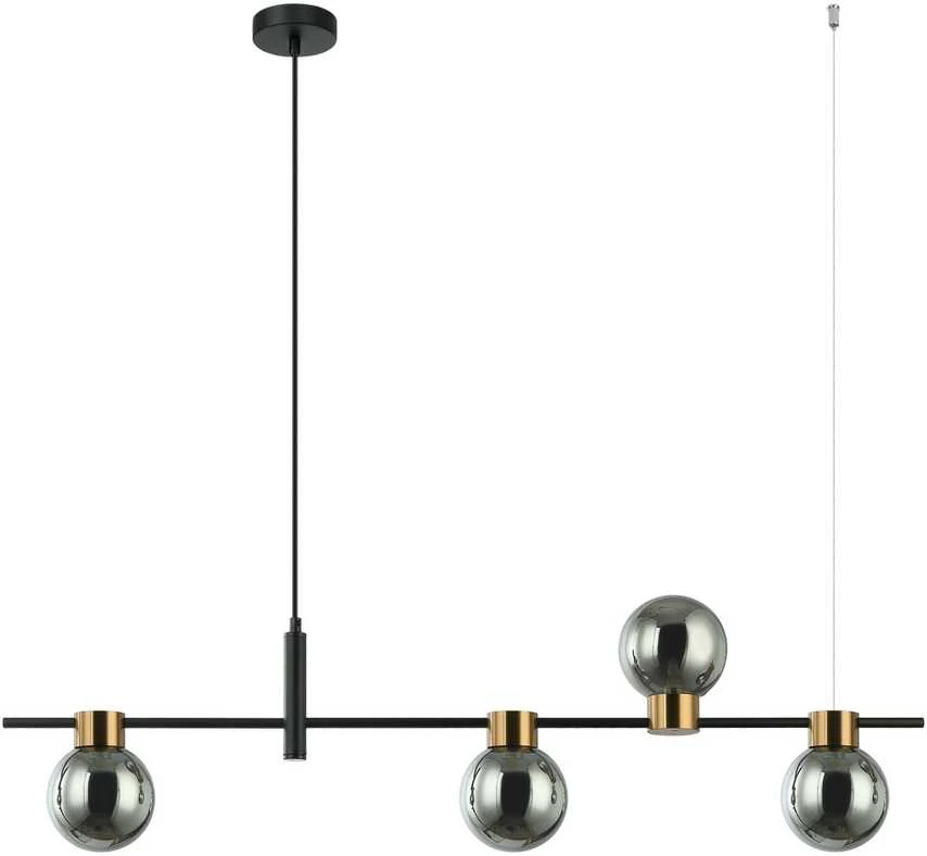Italux Pakabinamas šviestuvas Bletter PND-5225-4-BK-SG