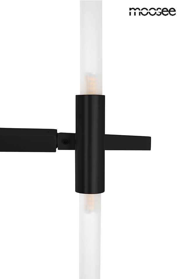Pakabinamas šviestuvas CANDELABR 10, 10xG9, juodas
