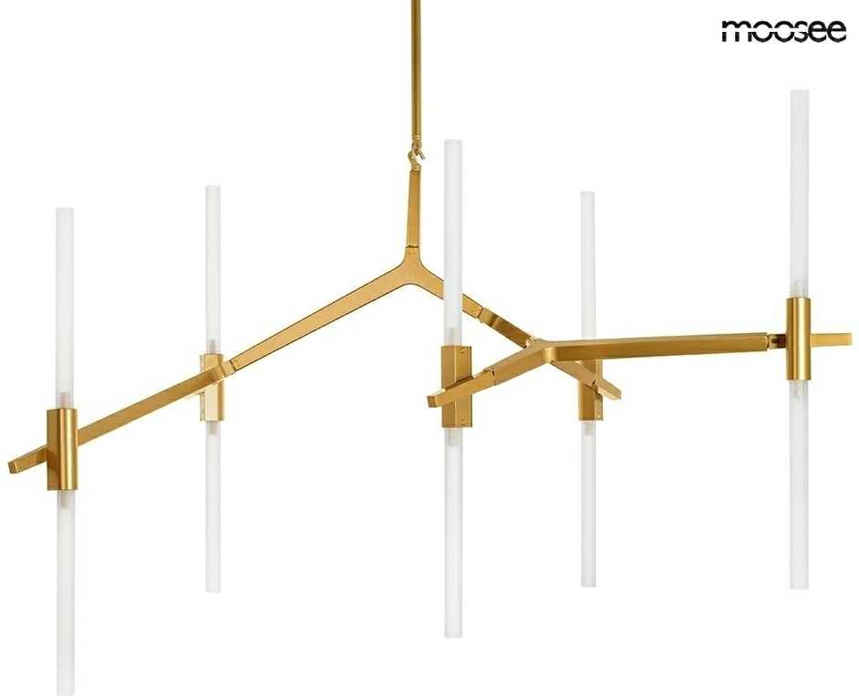 Pakabinamas šviestuvas CANDELABR 10, 10xG9, aukso sp.
