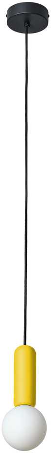 Pakabinamas šviestuvas CONCRETE MIC, G9, geltonas