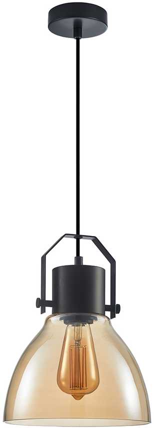 Italux Pakabinamas šviestuvas Darlena PND-22371-1-BK+AMB