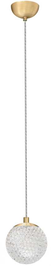 Pakabinamas šviestuvas DIAMOND, G9, skaidrus/aukso sp., 4267400
