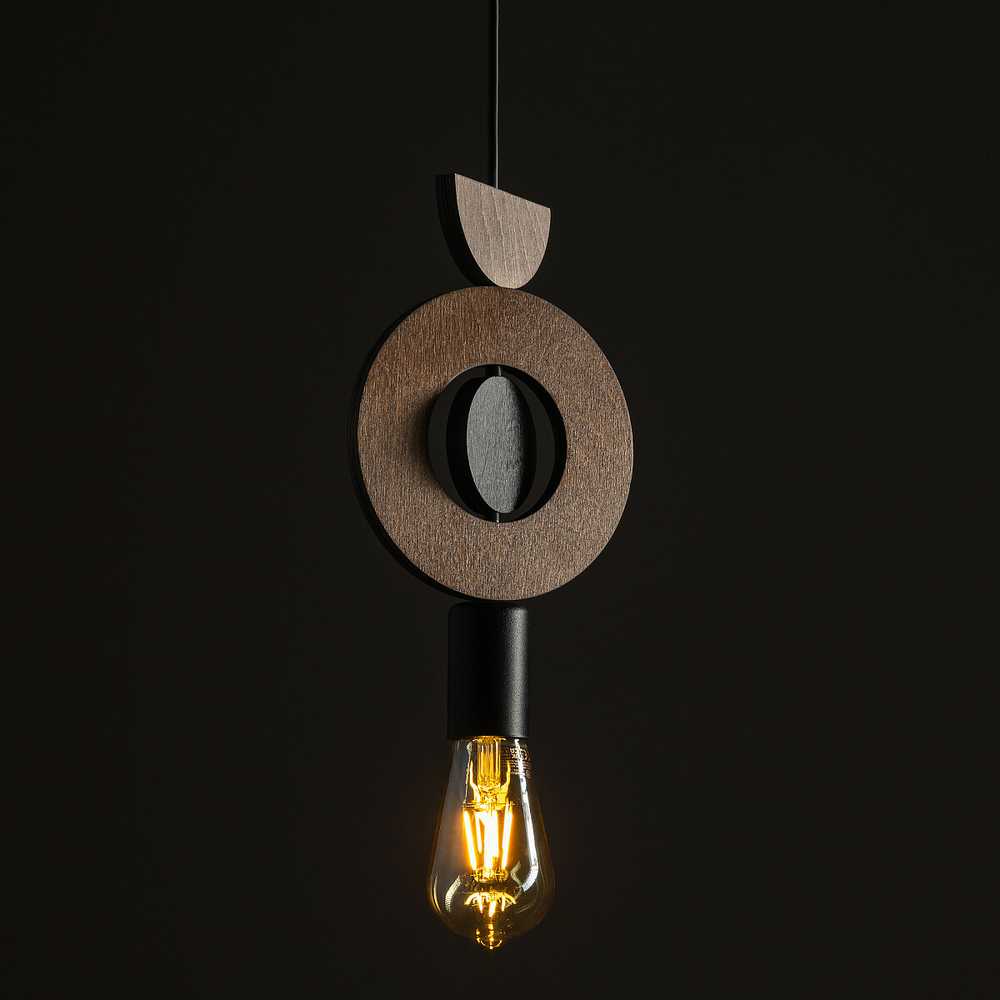 Pakabinamas šviestuvas Nowodvorski 11176 DROPS WOOD D Lampy sufitowe