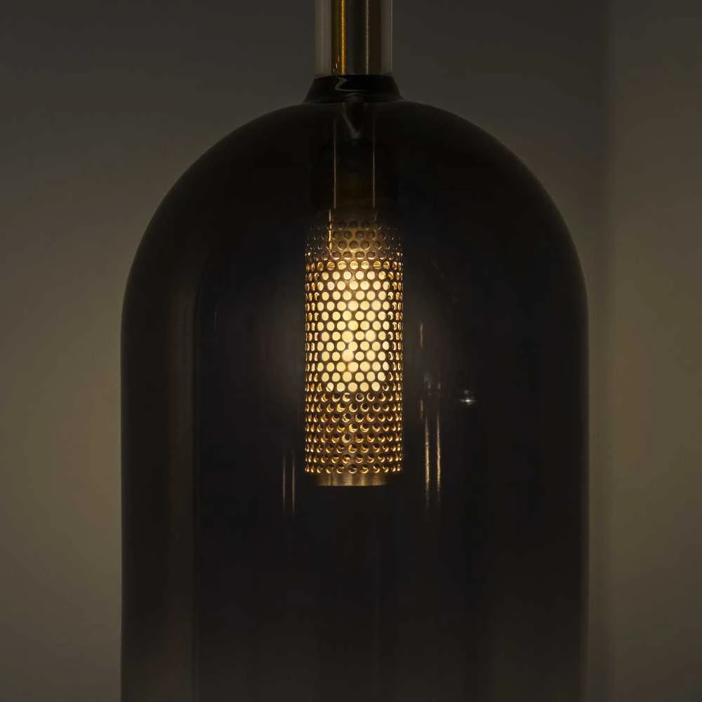 Ideal Lux Pakabinamas šviestuvas EMPIRE, G9, aukso/pilkos sp., 309804