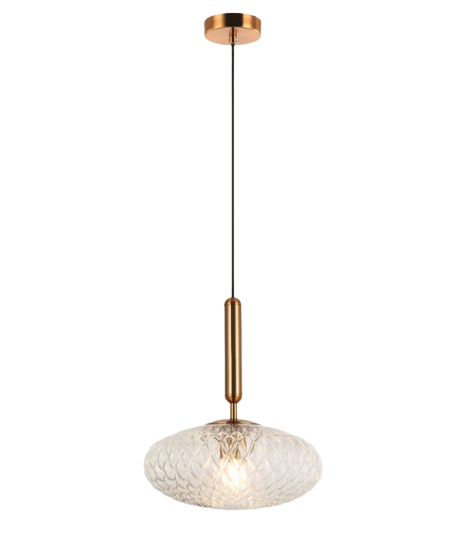 Pakabinamas šviestuvas ESTER, E27, vario sp. korpusu, 4225600