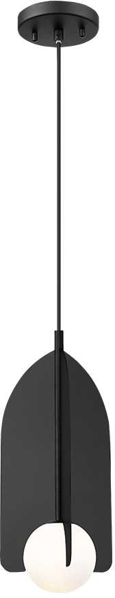Pakabinamas šviestuvas FEDORA, G9, juodos/baltos sp., 4324900
