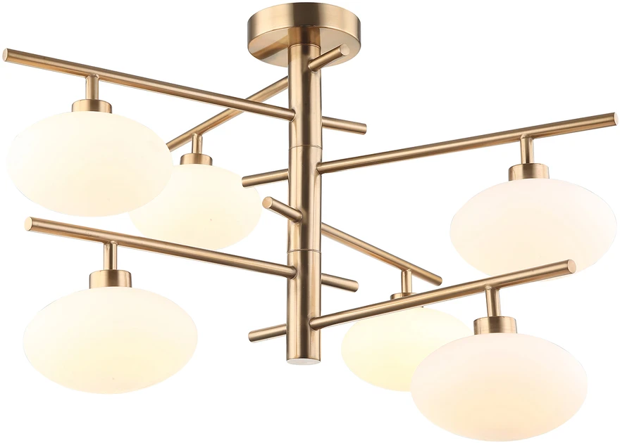 Italux Pakabinamas šviestuvas MXM3661-6 BRO+W