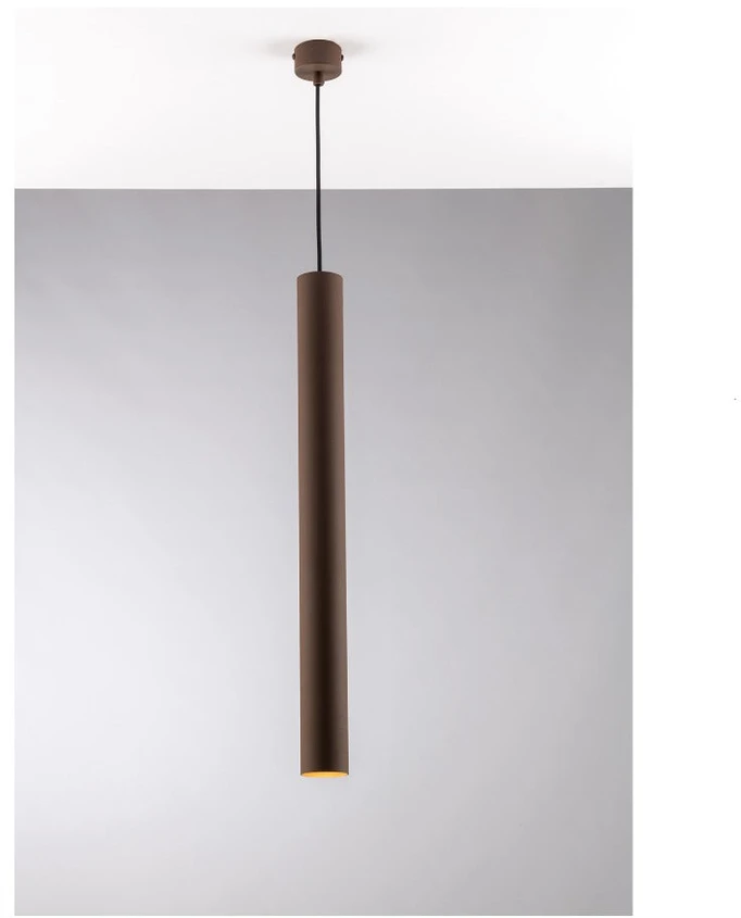 Pakabinamas šviestuvas FLUKE, bronzos sp., 1xGU10
