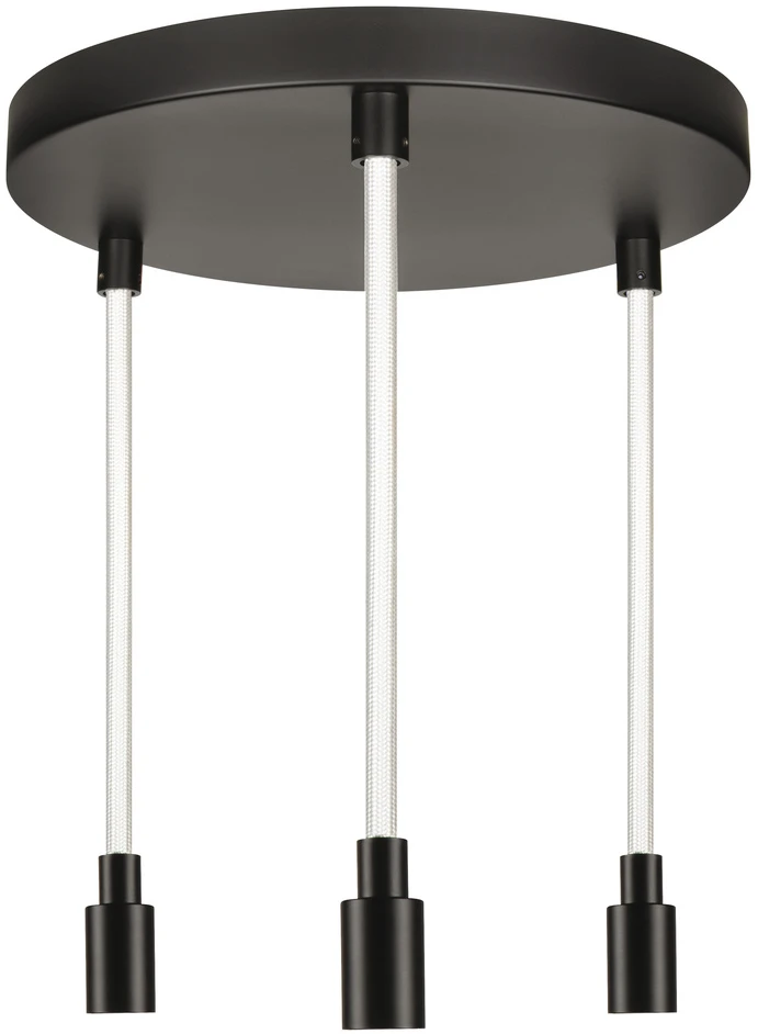 Osram Pakabinamas šviestuvas GLOW PENDULUM, 3xE27, juodas