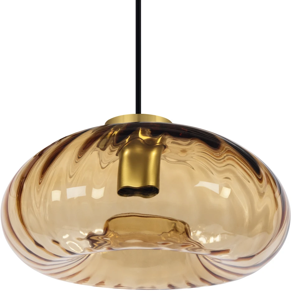 Pakabinamas šviestuvas GOLD GLASS, E27, aukso sp.