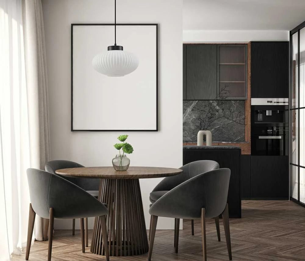 Italux Pakabinamas šviestuvas GROSTE, E27, juodas