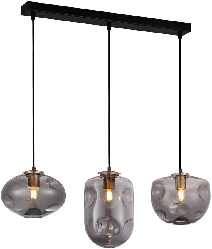 Italux Pakabinamas šviestuvas Hatella PND-112038-3-BRO+SG