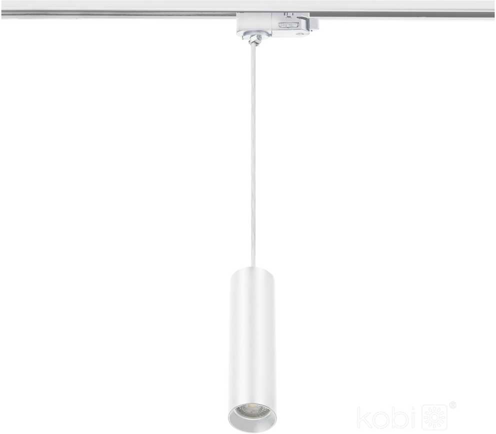 Pakabinamas šviestuvas į 3 fazių bėgelius NEXTRACK S-LINE P, GU10, baltas