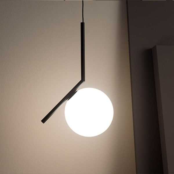 Pakabinamas šviestuvas IC LIGHTS SUSPENSION 2, E27, juodas