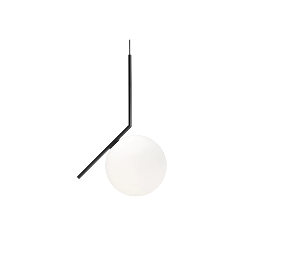 Pakabinamas šviestuvas IC LIGHTS SUSPENSION 2, E27, juodas