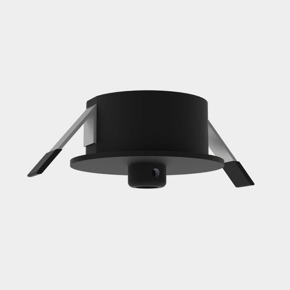 Įleidžiamas pakabinamo šviestuvo laikiklis PIPE, juodas, K1002045N