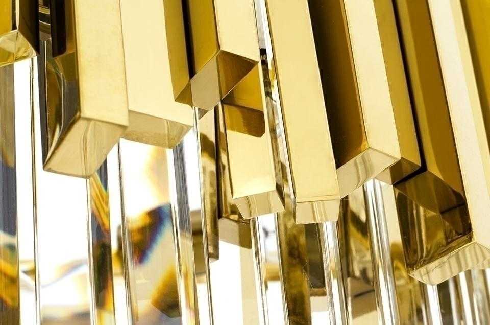 Pakabinamas šviestuvas IMPERIAL GOLD 80, 16xE14, aukso sp.