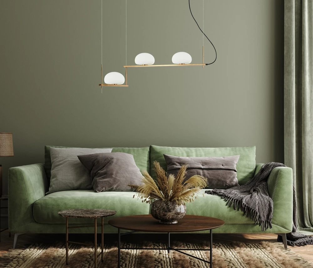 Italux Pakabinamas šviestuvas Kernio PND-357783-BRO+W