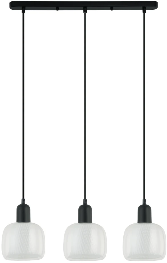 Italux Pakabinamas šviestuvas Lamezia PND-67594-3-BK+CL