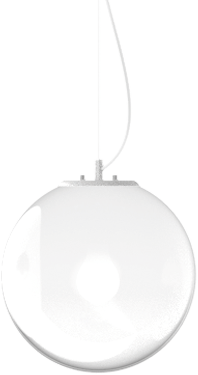 Pakabinamas šviestuvas MAPA CLEAR, E27, baltas, 346601