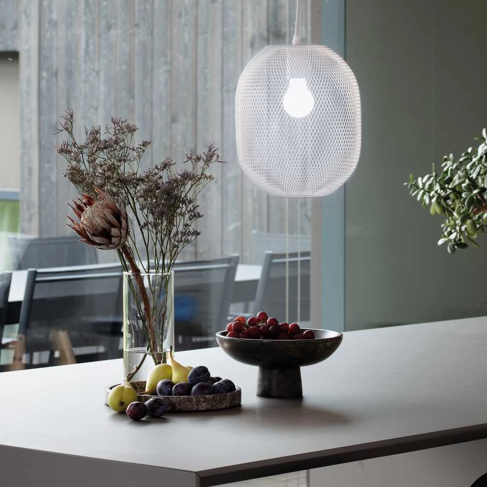 Ideal Lux Pakabinamas šviestuvas NET, E27, baltas, 317274