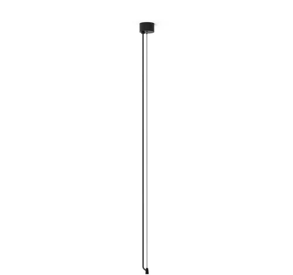 Pakabinamo šviestuvo laikiklis TECH, juodas, PUSH/DALI, K1002540NDP
