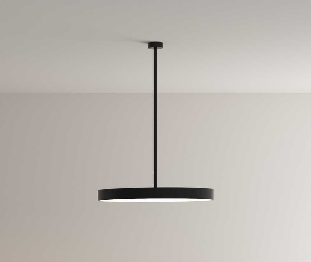 Pakabinamo šviestuvo ilginamoji detalė, juoda, K1026040N