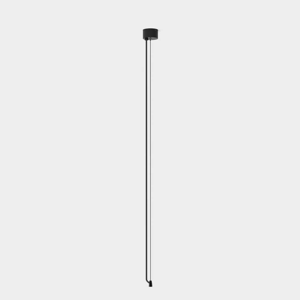 Pakabinamo šviestuvo laikiklis TECH, juodas, K1002540N
