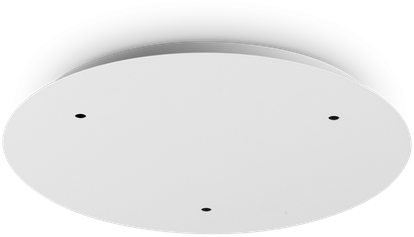 Pakabinamų šviestuvų (3 vnt.) laikiklis ROSONI, baltas, D300mm, 344171