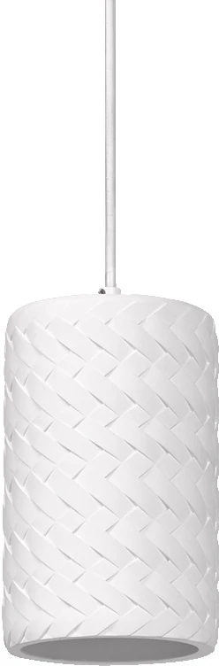 Pakabinamas šviestuvas PLASTER TUBE, E27, baltas