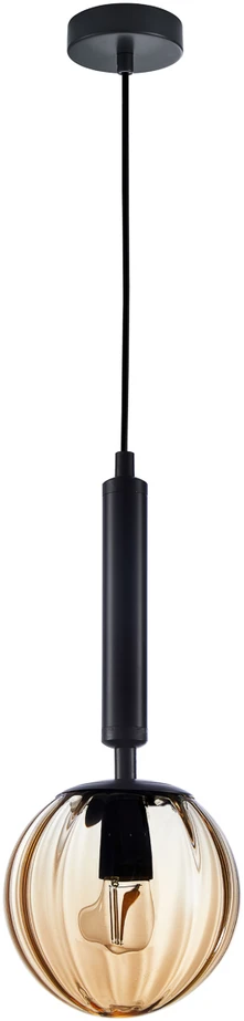 Italux Pakabinamas šviestuvas Ravena PND-2324-1 BK+AMB
