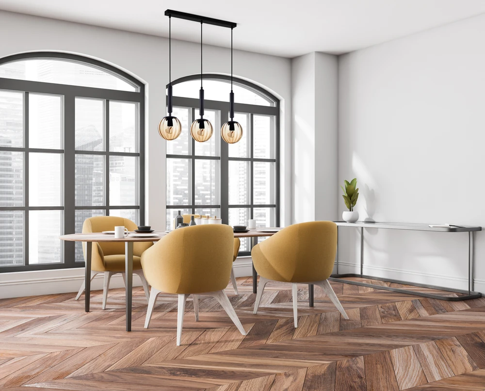 Italux Pakabinamas šviestuvas Ravena PND-2324-3L BK+AMB