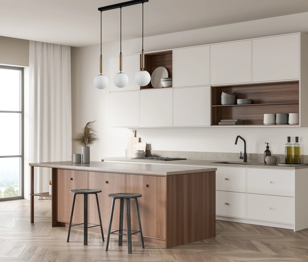 Italux Pakabinamas šviestuvas Ravena PND-2324-3L GD+OPA