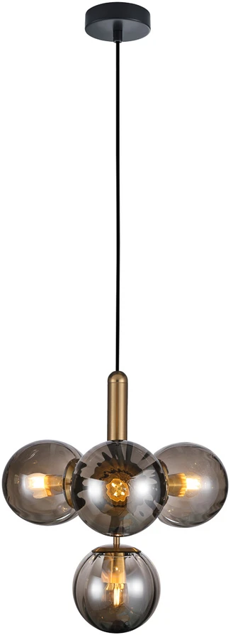Italux Pakabinamas šviestuvas PND-2324-4B BRO+SG