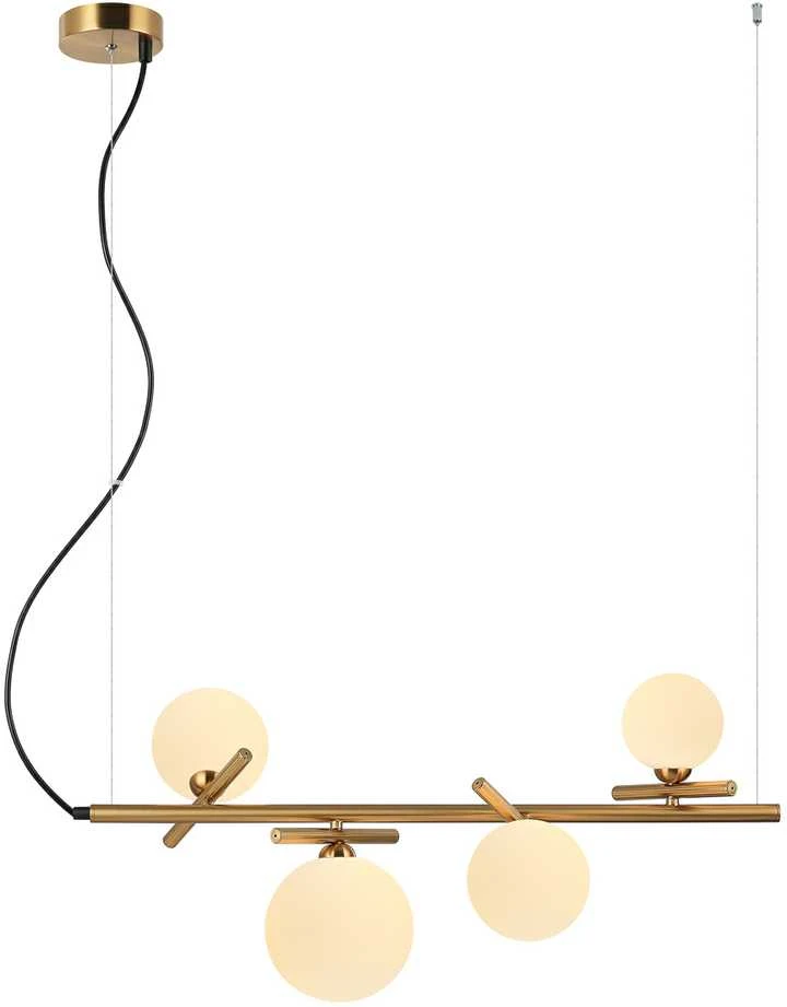 Italux Pakabinamas šviestuvas Reverso PND-5622-4-BRO-W