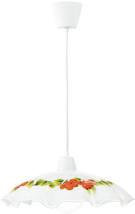 Pakabinamas šviestuvas RIBES, baltas, 1xE27