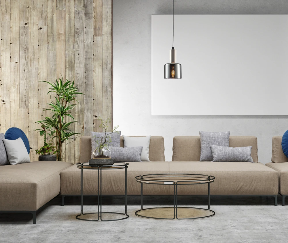 Italux Pakabinamas šviestuvas Santia PND-65342-1-SC+SG