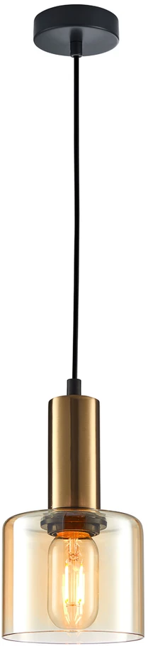 Italux Pakabinamas šviestuvas Santia PND-65342-1-BRO+AMB