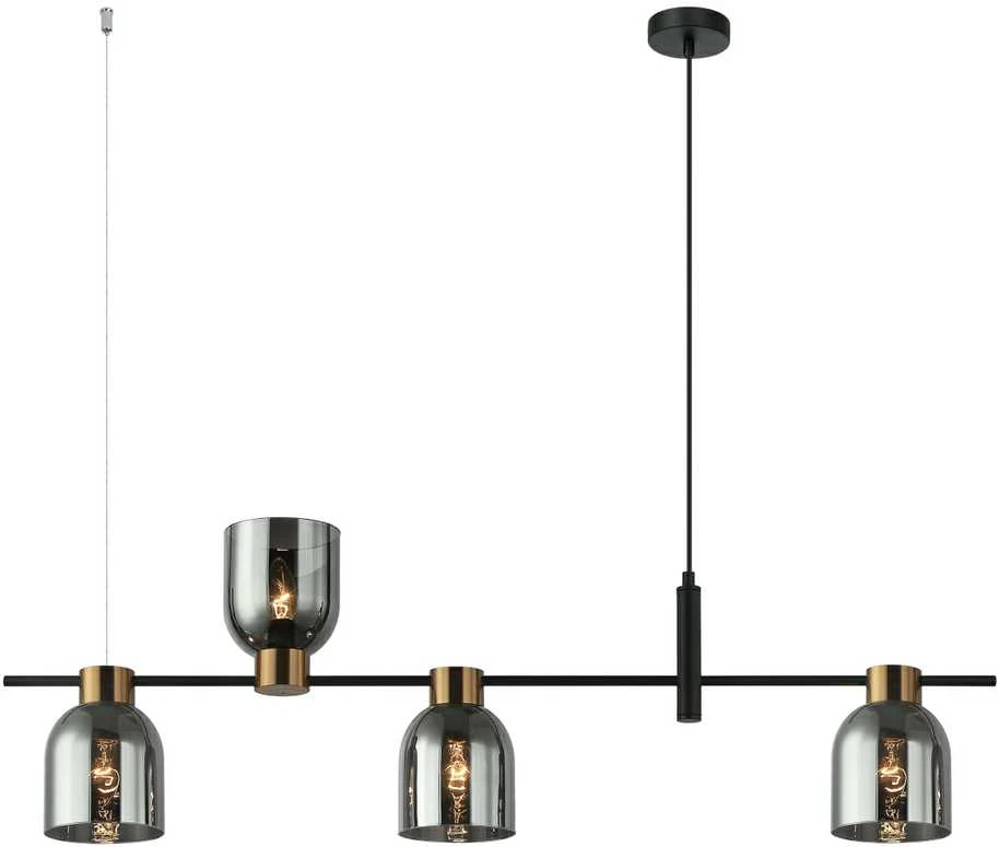 Italux Pakabinamas šviestuvas Servio PND-66892-4-BK-SG