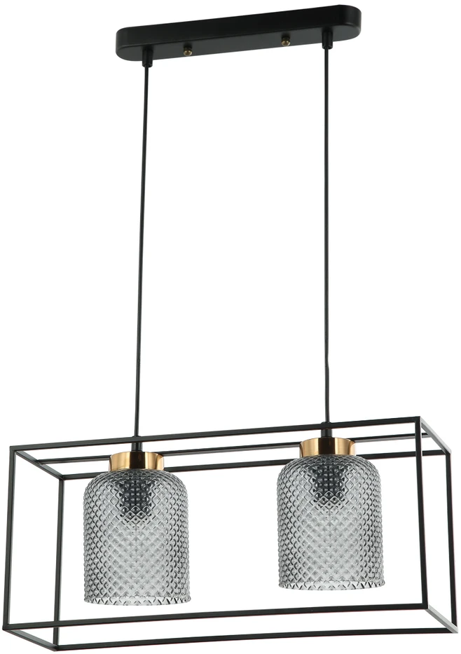 Italux Pakabinamas šviestuvas Sinella PND-23231-2-BK+SG