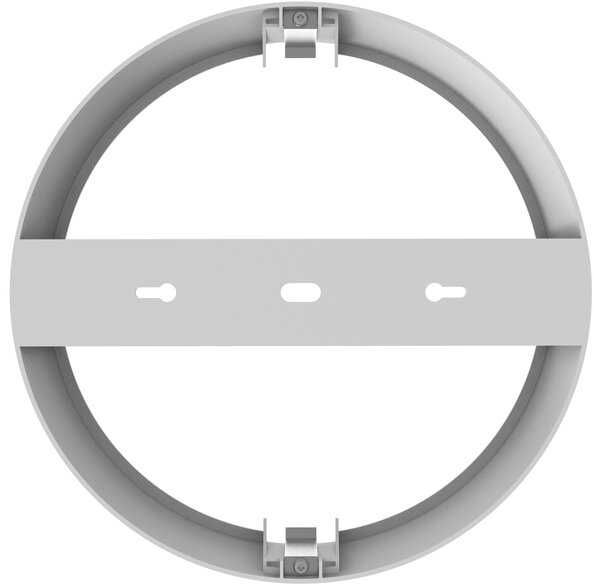 Panelės SLIM ALU paviršinio montavimo rėmelis, baltas, 215mm