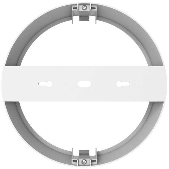 Panelės SLIM ALU paviršinio montavimo rėmelis, baltas, 185mm