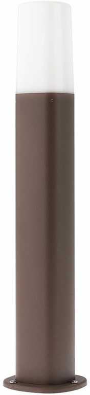 Pastatomas lauko šviestuvas CRAYON, E27, tamsiai rudas, IP44, 9076