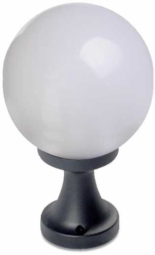 Pastatomas lauko šviestuvas SFERA 200, E27, baltas, IP44