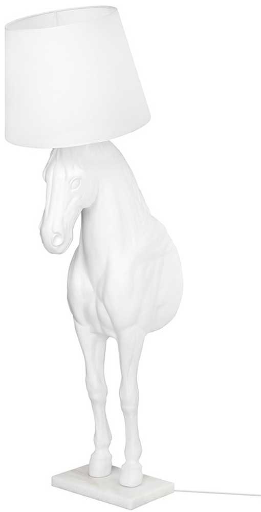 Pastatomas šviestuvas HORSE STAND M, E27, baltas