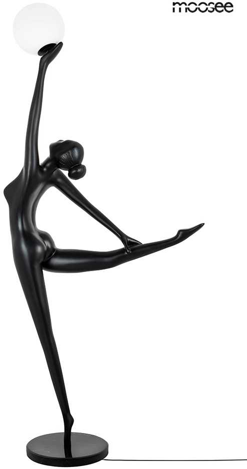 Pastatomas šviestuvas HUMAN BALLERINA, E27, juodas