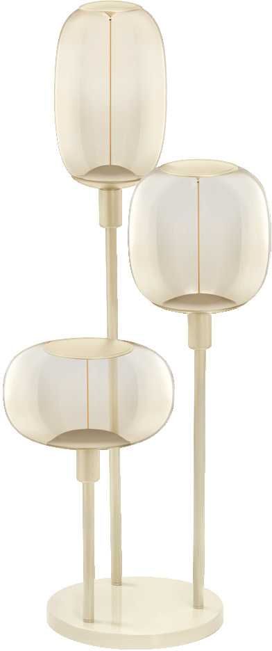 Pastatomas šviestuvas STICK, 3xE27, smėlio sp.